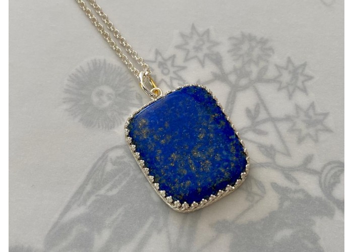 COLAR LÁPIS LAZULI