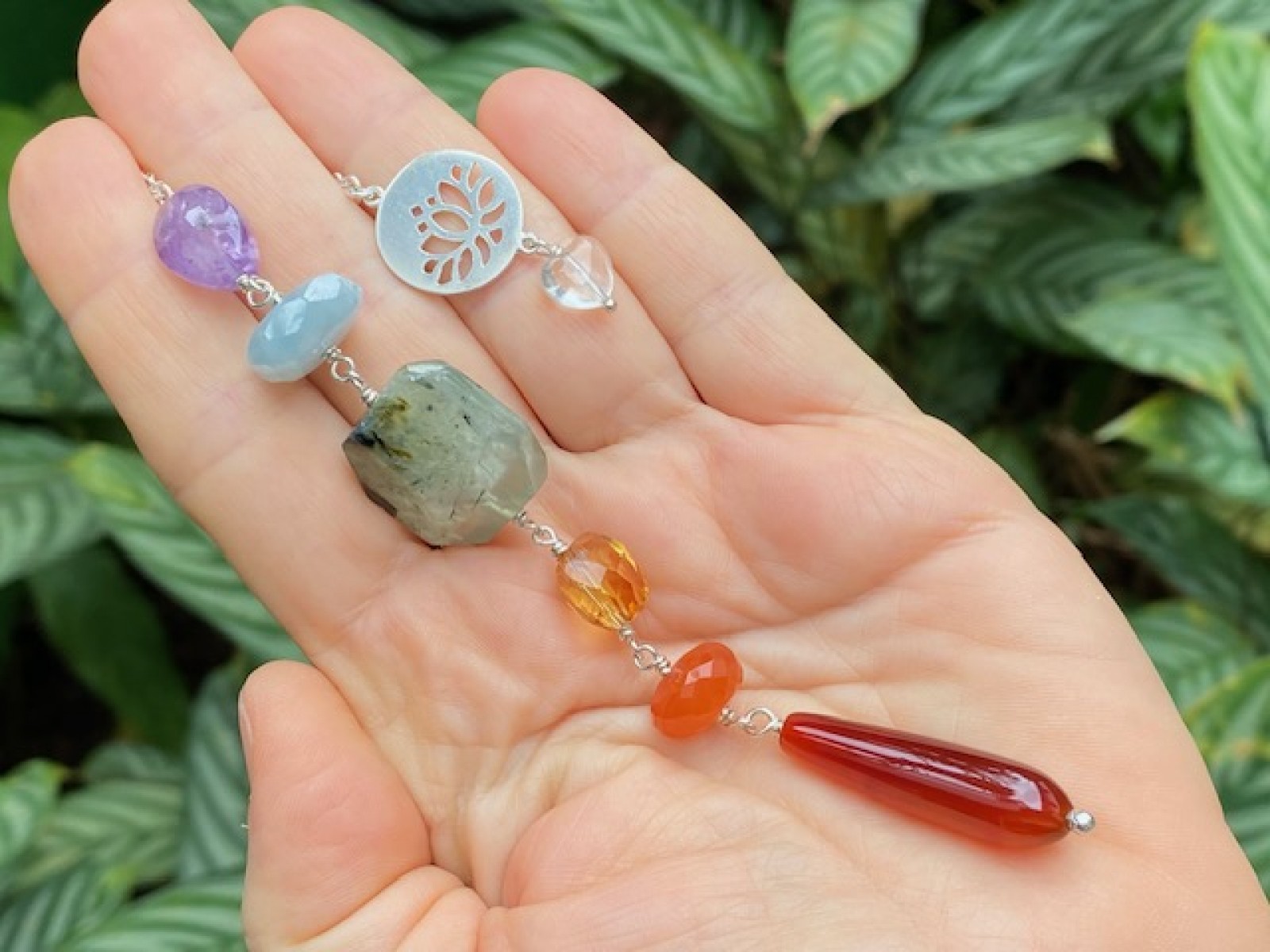 COLAR CHAKRAS PEDRA COLAR CHAKRAS PEDRA