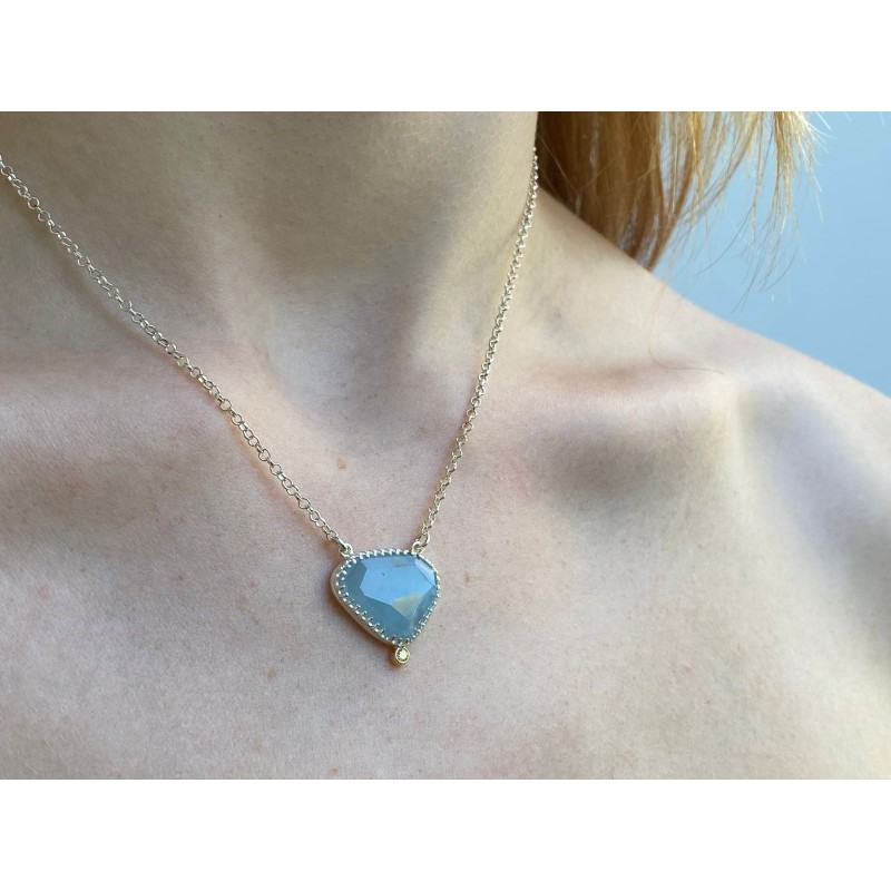 COLAR PEDRA RENDA COM DIAMANTE COLAR PEDRA RENDA COM DIAMANTE