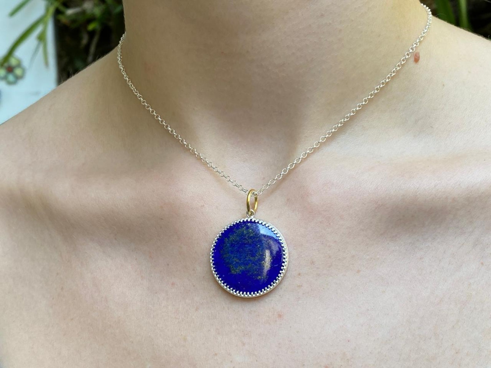 COLAR LÁPIS LAZULI COLAR LÁPIS LAZULI