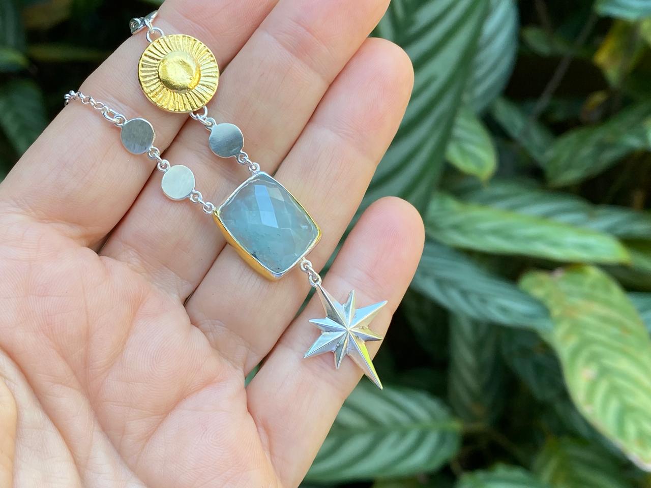 COLAR ESTRELA SÍRIUS RÁ GRANDE COLAR ESTRELA SÍRIUS RÁ GRANDE