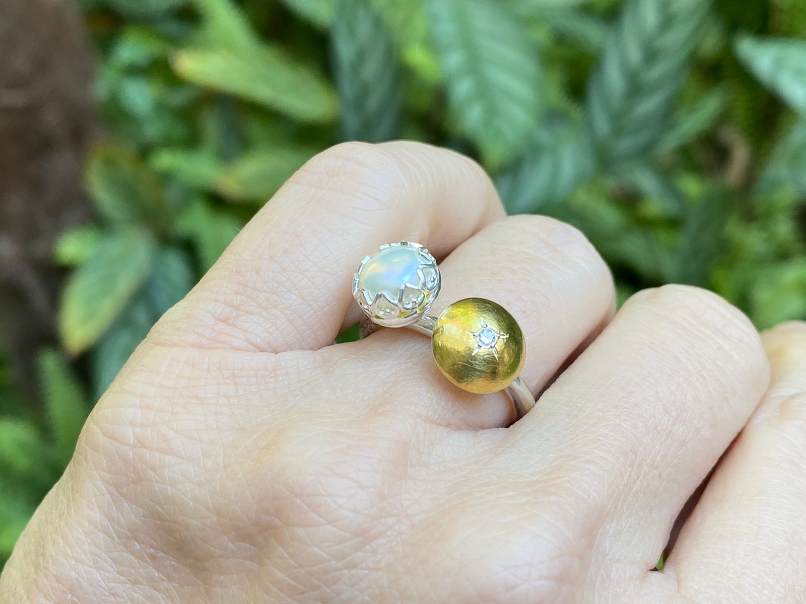 ANEL DEVA DUPLO PEQUENO ANEL DEVA DUPLO PEQUENO