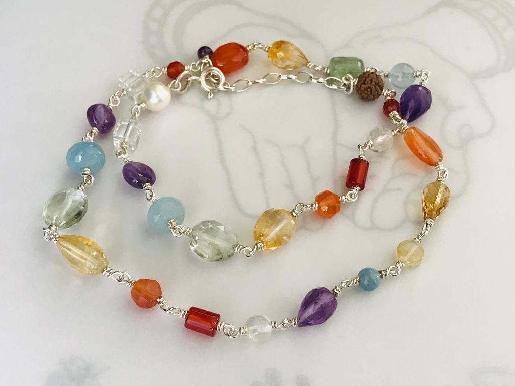 COLAR CHAKRAS MALA